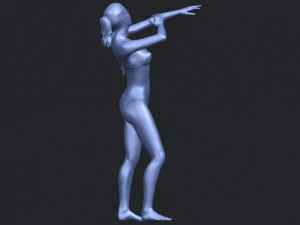 naked girl d05 3D Print Model
