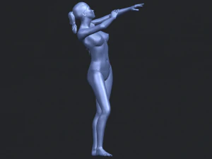 naked girl d05 3D Print Model