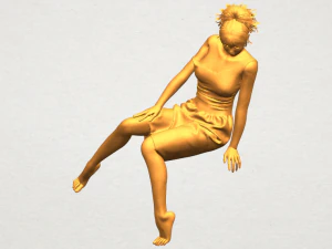 chica desnuda e08 Modelo de impresión 3D