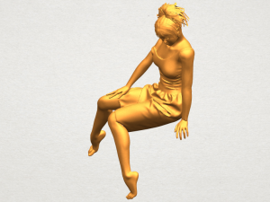 naked girl e08 Modelo de Impressão 3D