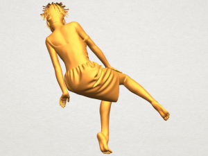 naked girl e08 Modelo de Impressão 3D