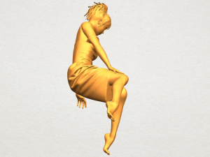 naked girl e08 Modelo de Impressão 3D