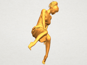 naked girl e08 Modelo de Impressão 3D
