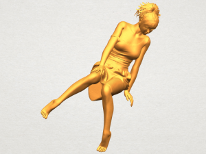 naked girl e08 Modelo de Impressão 3D