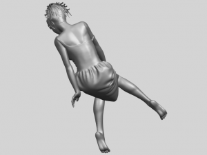 naked girl e08 Modelo de Impressão 3D