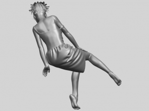 naked girl e08 Modelo de Impressão 3D