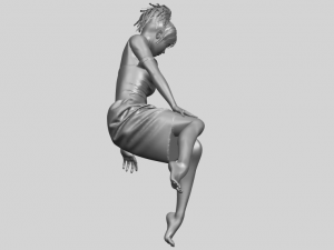 naked girl e08 Modelo de Impressão 3D