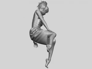naked girl e08 3D Print Model