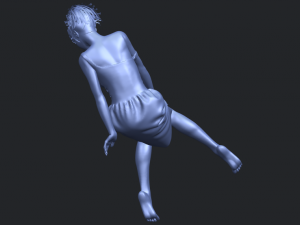 naked girl e08 Modelo de Impressão 3D