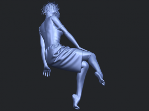 naked girl e08 Modelo de Impressão 3D