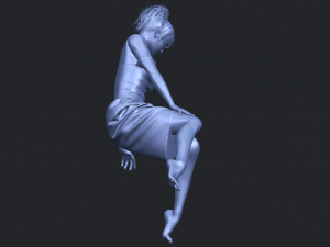 naked girl e08 Modelo de Impressão 3D