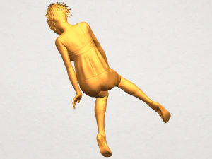 naked girl e09 3D Print Model