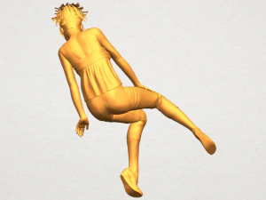 naked girl e09 3D Print Model