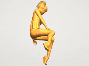 naked girl e09 3D Print Model