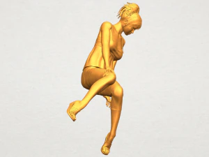naked girl e09 3D Print Model
