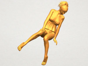 naked girl e09 3D Print Model