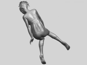 naked girl e09 3D Print Model