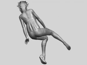 naked girl e09 3D Print Model