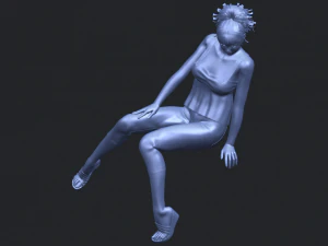 naked girl e09 3D Print Model