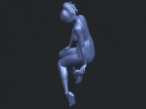 naked girl e09 3D Print Model