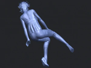 naked girl e09 3D Print Model