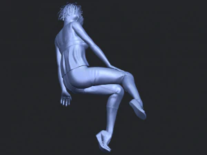 naked girl e09 3D Print Model