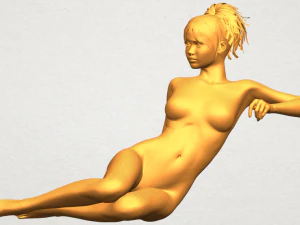 naked girl f01 3D Print Model