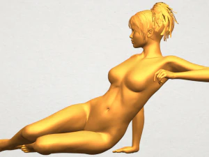 naked girl f01 3D Print Model