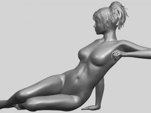 naked girl f01 3D Print Model