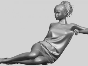 naked girl f04 3D Print Model