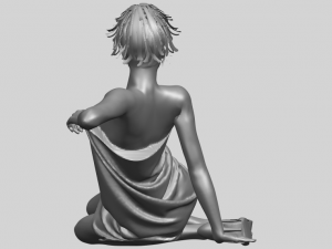 naked girl f04 3D-Druckmodell