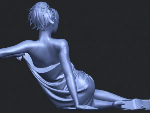 naked girl f04 3D Print Model
