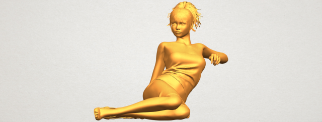 naked girl f05 Modèles 3D en vedette .c4d .max .obj .3ds .fbx .stl .blend 