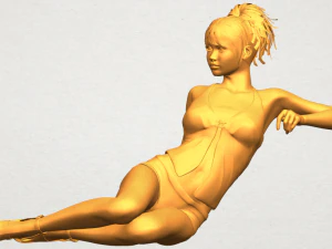 naked girl f08 3D Print Model