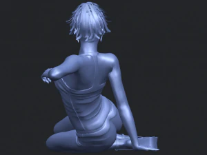 naked girl f08 3D Print Model