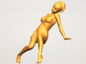 naked girl g02 3D Baskı Modeli