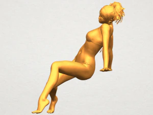 naked girl g02 3D Print Model