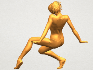 naked girl g03 3D-printmodel