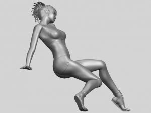 naked girl g03 3D-printmodel