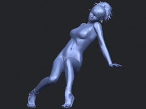 naked girl g03 3D-printmodel