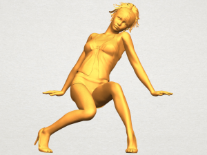 naked girl g04 3D Print Model
