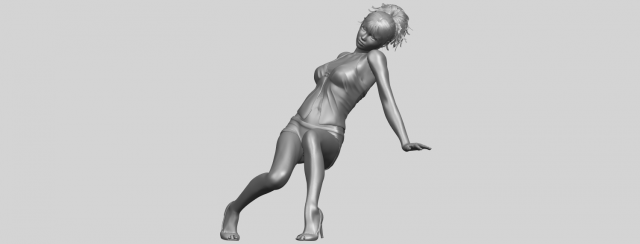 Download naked girl g04 3D Model