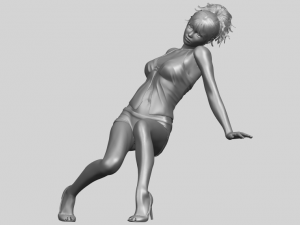 naked girl g04 Modello di stampa 3D