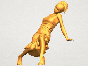 naked girl g05 Modello di stampa 3D