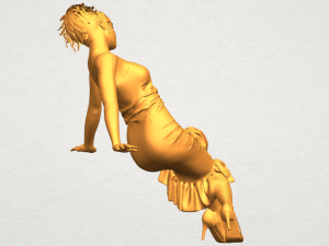 naked girl g05 Modello di stampa 3D