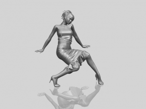 naked girl g05 Modello di stampa 3D