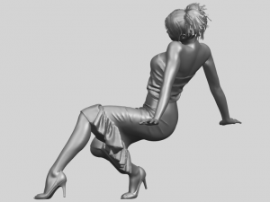 naked girl g05 Modello di stampa 3D