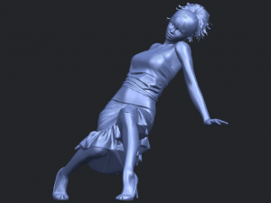 naked girl g05 Modello di stampa 3D