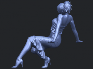 naked girl g05 Modello di stampa 3D