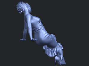 naked girl g05 Modello di stampa 3D